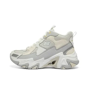 Skechers HighTop Versatile Comfort ShockAbsorbent Shoes 'Beige Grey' Women's