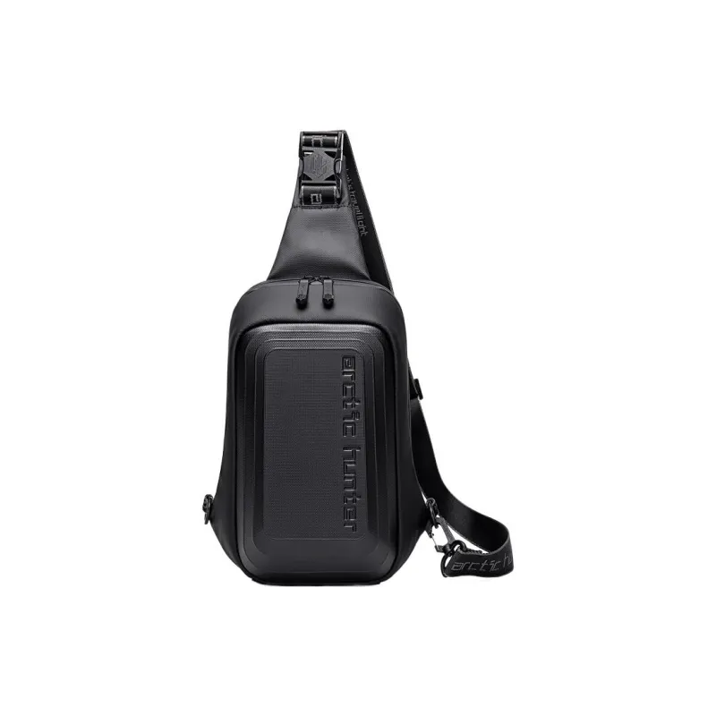ARCTIC HUNTER EVA Backpack Shoulder Bag Crossbody Bag Sling Bag Medium Size Men's Black-0