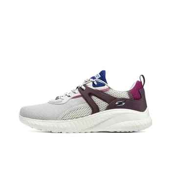 Skechers Bobs Squad Chaos Shoes 'Grey Purple White' Women's