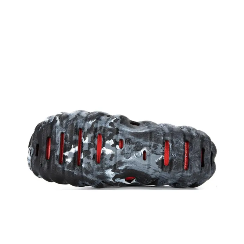 Crocs Marbled Echo Slide 'Black'-4
