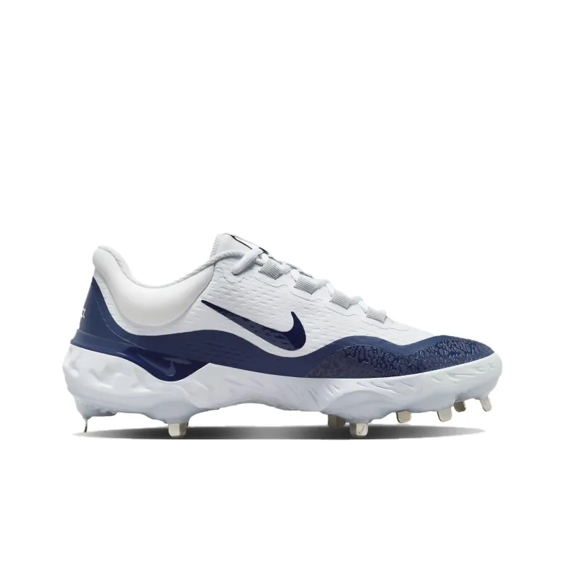 Nike Cleats Alpha Huarache Elite 4 Low 'White Blue'-1