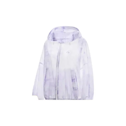 LINING Fitness Series Trench Coats Women's Pink Purple