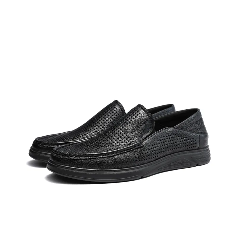 LAORENTOU Casual Shoes 2.2cm Men's Black-2