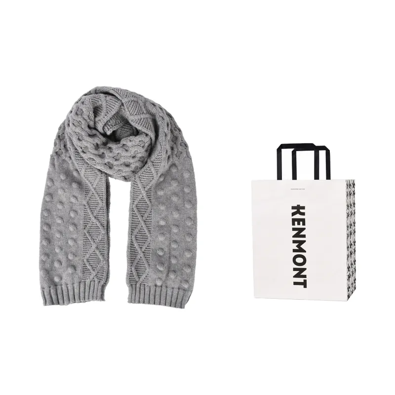 KENMONT Knit Scarves Unisex-3