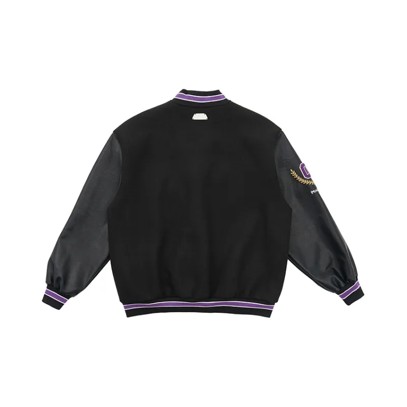 BENMYSHOWER Baseball Jacket Unisex-11