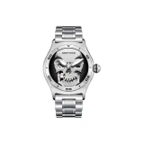 RGA70S7-White Case White Bezel White Steel Band