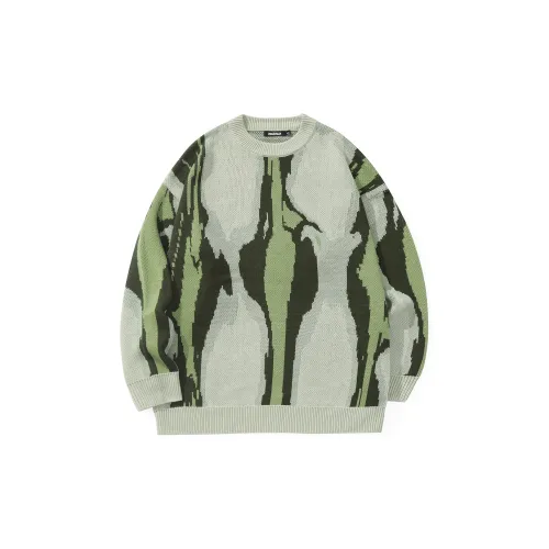 XXGOGO Sweaters Unisex Pea Green