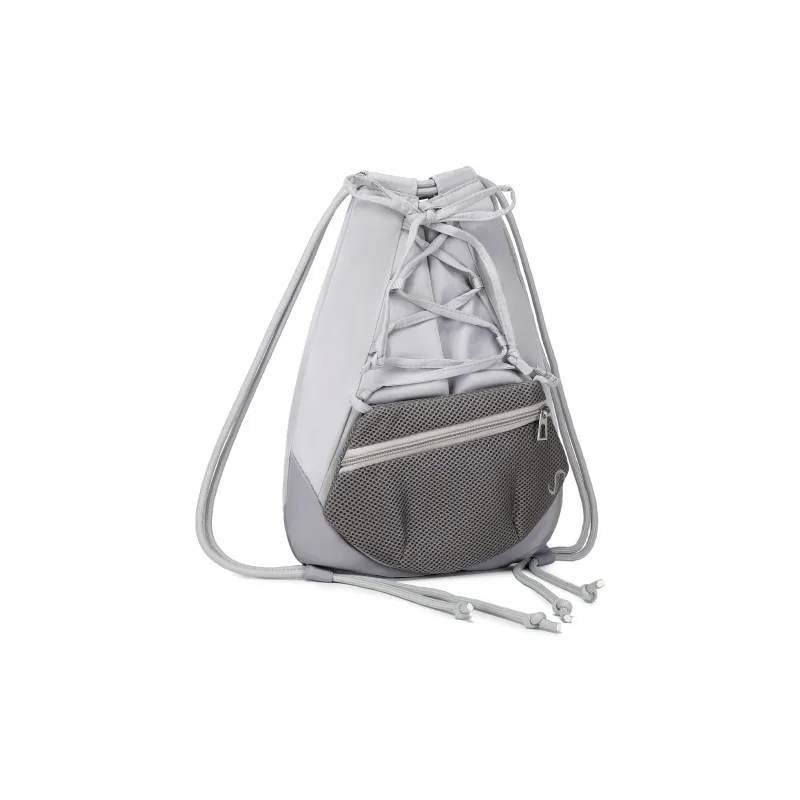 UNITE STAR Polyester Backpack Medium Size Women's Black/Gray-1