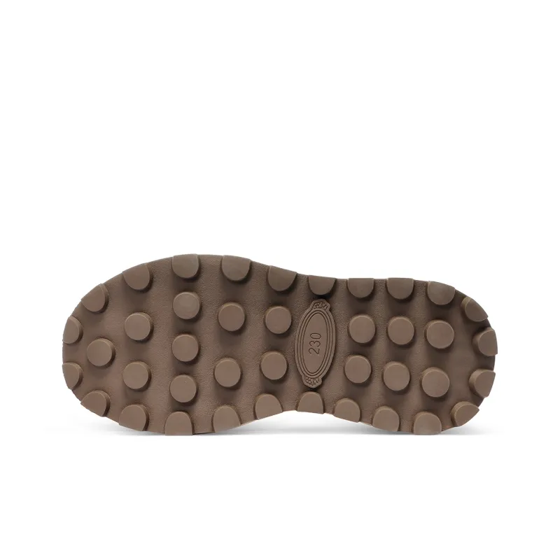 C°BANNER Low-Top Chunky Sneakers Women's Red Brown-4
