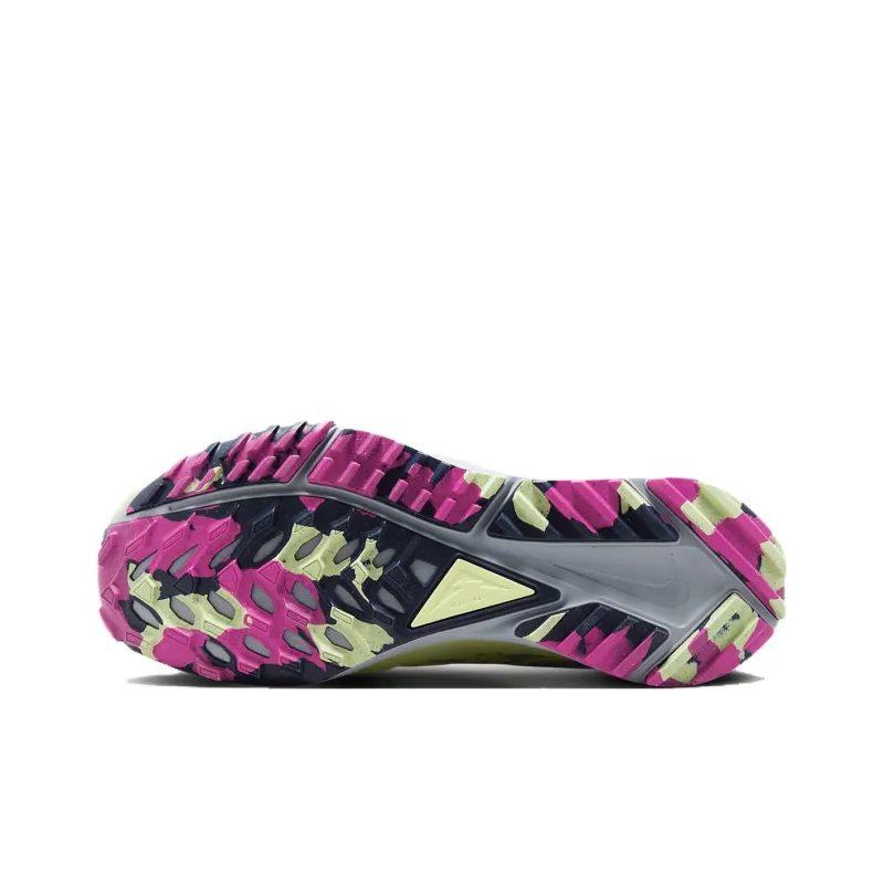 Nike React Pegasus Trail 4 Platinum Violet Purple Ink Fierce Pink Luminous Green Women's-5