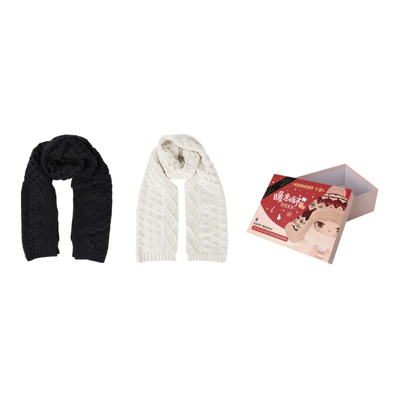 KENMONT Knit Scarves Unisex-14