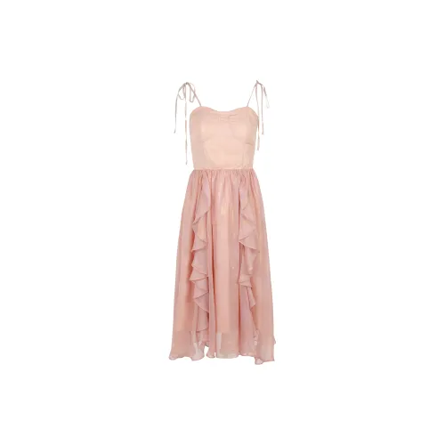 LEMON FAIRY Slip Dresses Women's Pink