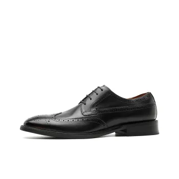 Desai Dress Shoes Men Low Top Black