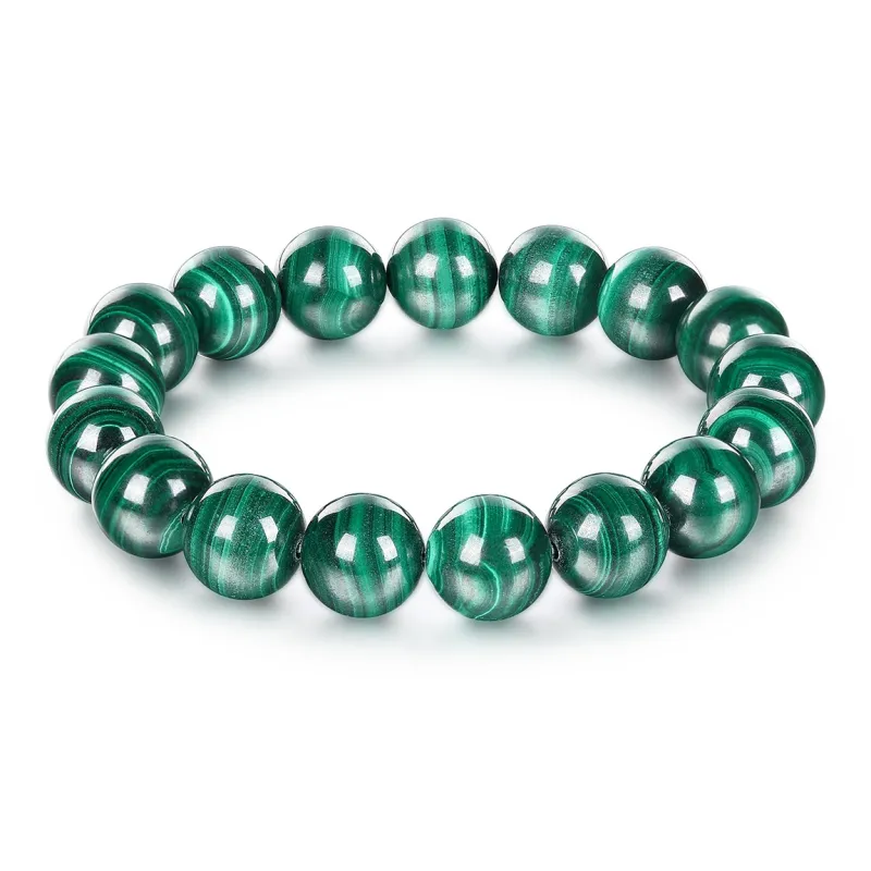 Cuiya Golden Building Malachite Bracelets Unisex-0