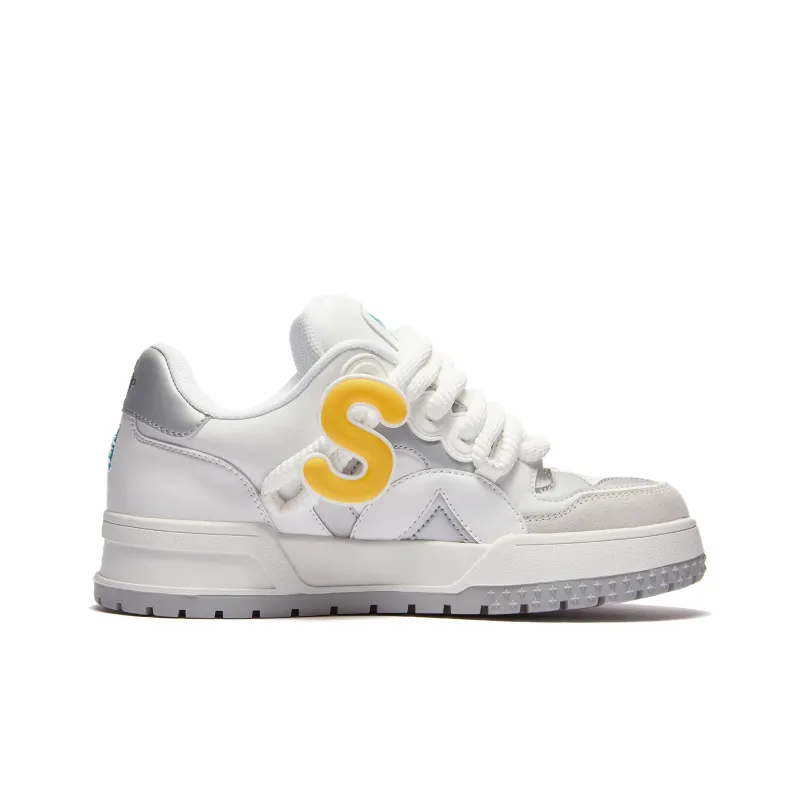 MONEY HOME Wear-Resistant Breathable Slip-Resistant Low-Top Skateboard Shoes Unisex-1