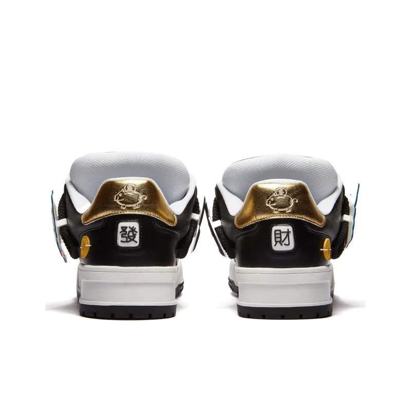 MONEY HOME Wear-Resistant Breathable Slip-Resistant Low-Top Skateboard Shoes Unisex-10