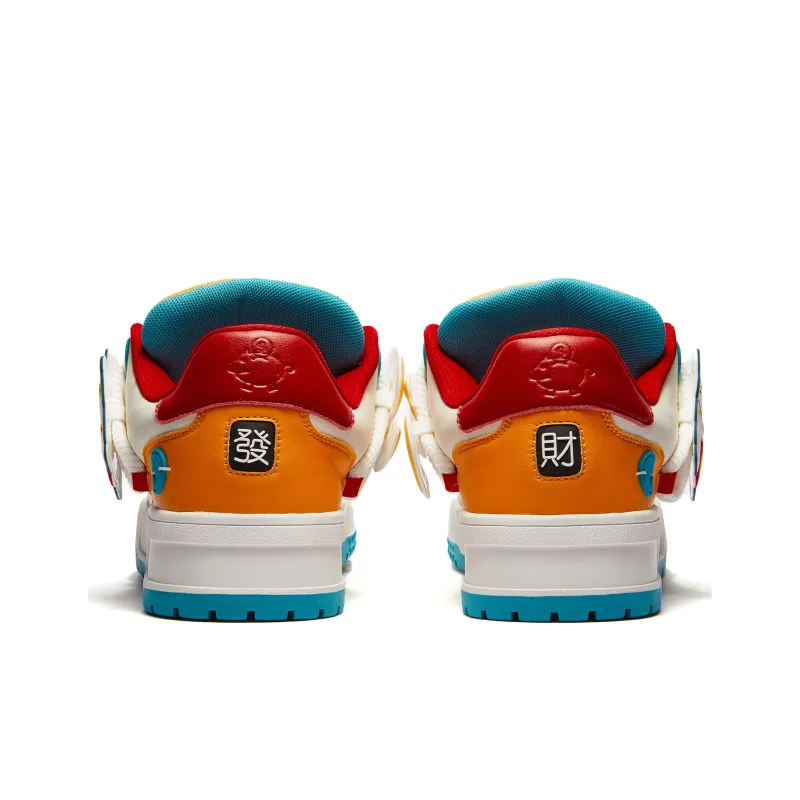 MONEY HOME Wear-Resistant Breathable Slip-Resistant Low-Top Skateboard Shoes Unisex-16