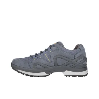 Lowa GORGON GTX Waterproof And Slip Resistant Low Top Outdoor Shoes Men's Steel Blue