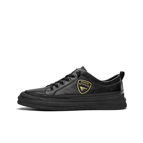 SEPTWOLVES Skateboard Shoes Men Low-Top