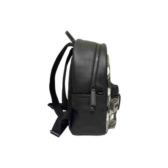 MCM Textile, Cow Leather, Artificial Leather Backpack Small Size Unisex Black-2