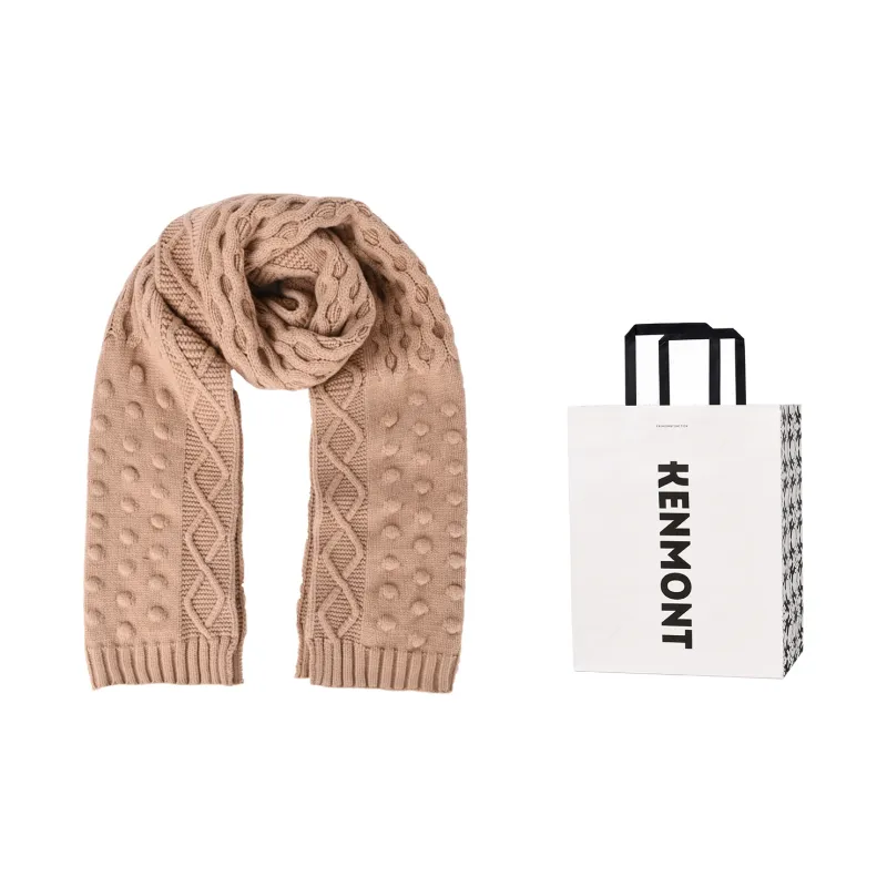 KENMONT Knit Scarves Unisex-1