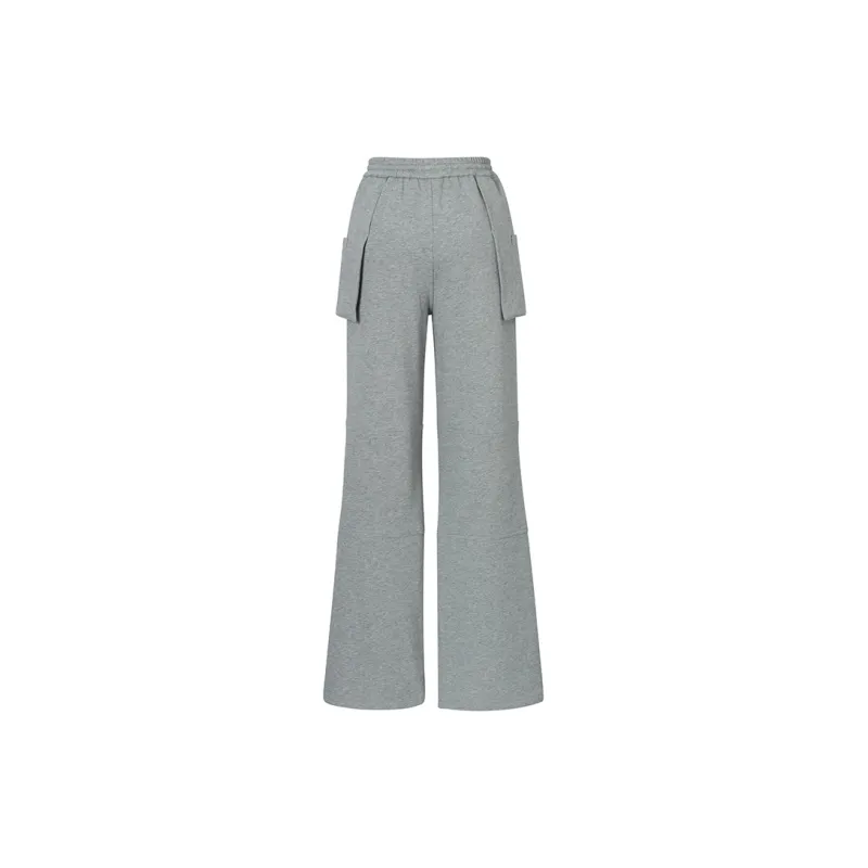 CALVIN LUO Spring And Summer Collection Cargo Pants Women's Gray-1