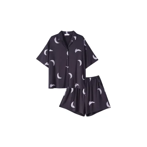 Same Language Pajamas Women's Dark Blue