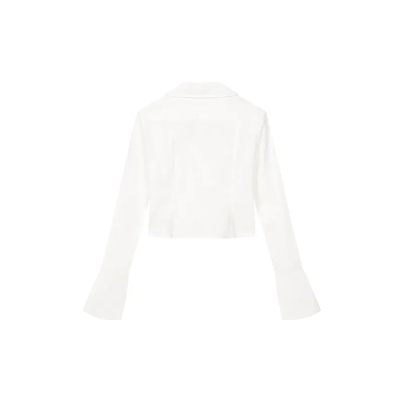 RUNTOTHEFUTURE Shirts Women's White-1
