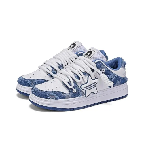 HLA JEANS Skateboard Shoes Unisex Low-Top