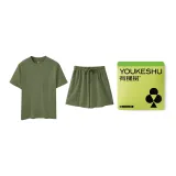 [Women's]Leaf Green Shorts