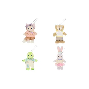 Disney Duffy And Friends Summer Night Melody Set Dolls Plush Pendant Tokyo Disney