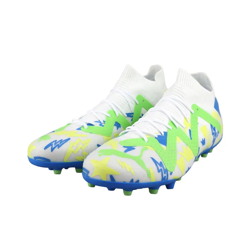 PUMA Future Match X Neymar Mg 'White Green Blue'-2