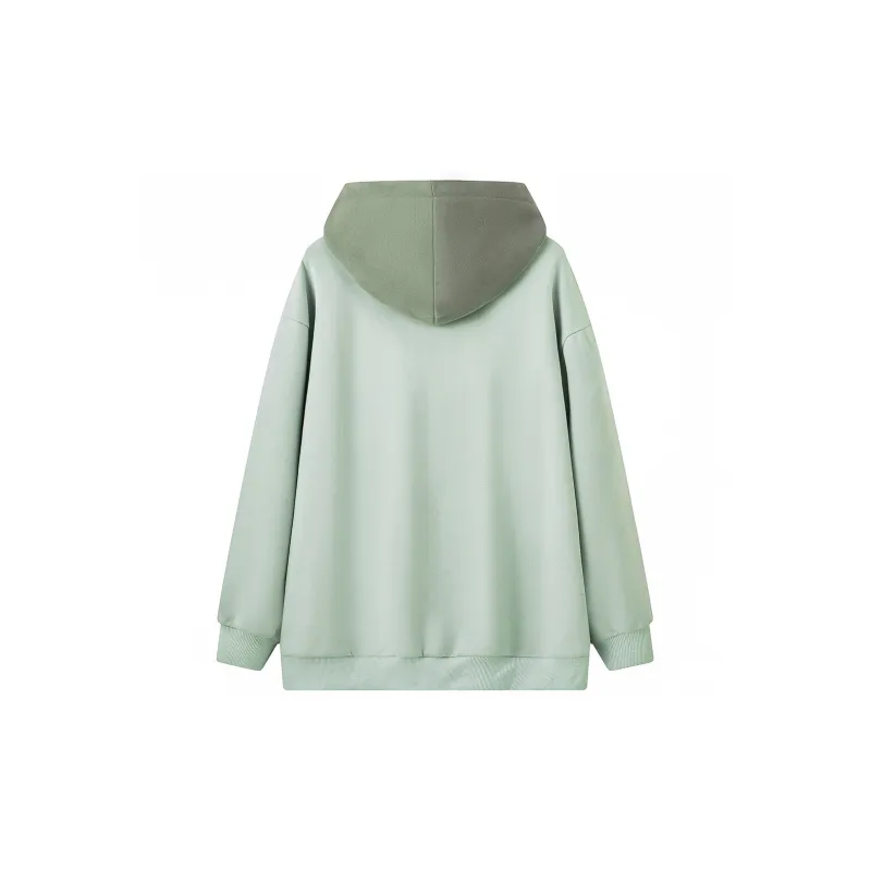 Yvette Hooded Loose Fit Sweatshirt Fall Unisex-14