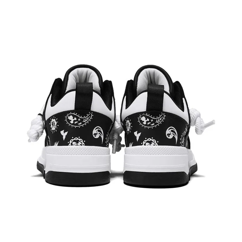 HLA JEANS Slip Resistant Cushioning, Abrasion Resistant, Breathable, Height Increasing Low Top Skateboard Shoes Unisex-10