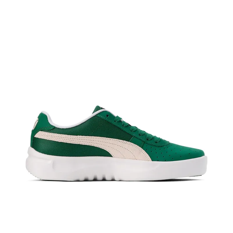 PUMA California Lwt Anti Slip Wear Resistant Low Top Skateboard Shoes Men's Green White-1