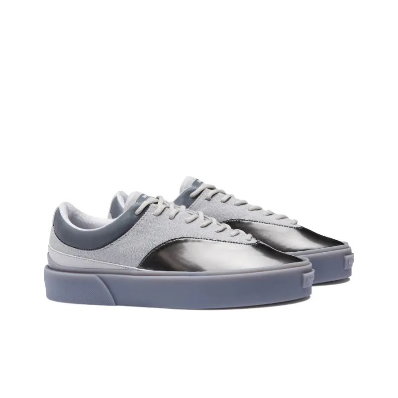 EQLZ EQUALIZER Fault 22 Lo Anti Slip Wear Resistant Low Top Skateboard Shoes Unisex Silver Sand-2