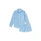 Capri Blue Stripes