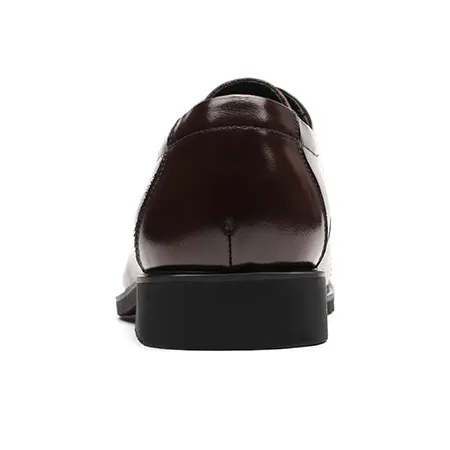 LAORENTOU Dress Shoes Men Low Top Black/Brown-3