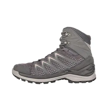Lowa INNOX PRO Gt Abrasion Resistant High Top Outdoor Shoes Women's Gray Pink