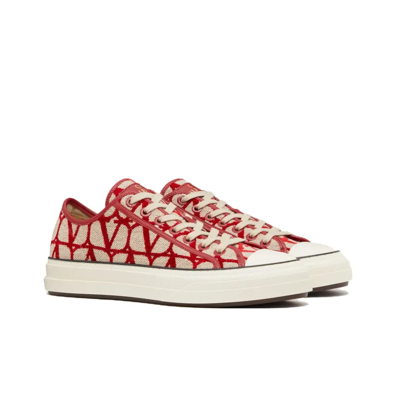 Valentino Garavani Toile Iconographe Low-top Sneakers-2