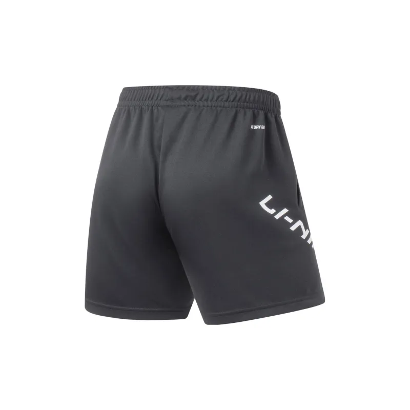 LiNing Badminton Series Casual Shorts Unisex Black-1