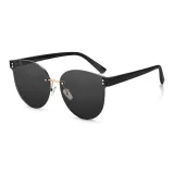 Black Frame with Black Gray Lens (TY0055-1)