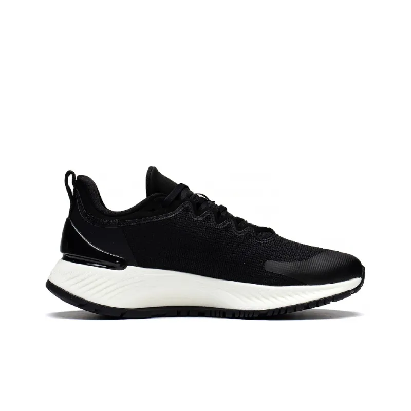LiNing YueYing Element Cushioning, Slip Resistant, Abrasion Resistant, Rebound Low Top Running Shoes Women's Black-1