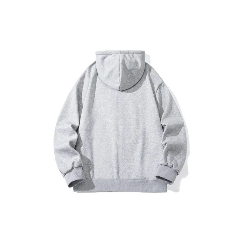 RAINCOME Hooded Loose Fit Cardigan Sweatshirt Spring And Autumn Unisex-5