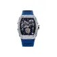 Flowing Silver Case Blue Tape
