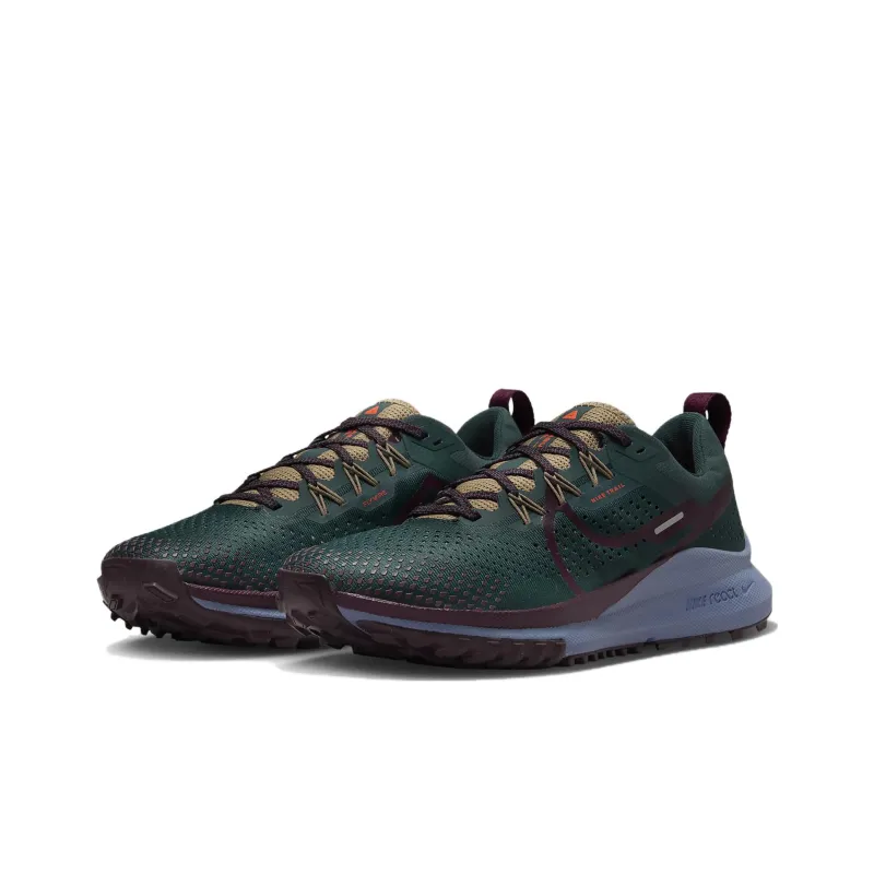 Nike React Pegasus Trail 4 Deep Jungle Night Maroon Blue-2
