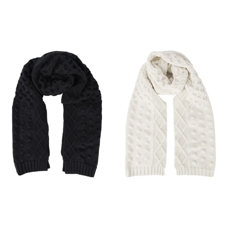 KENMONT Knit Scarves Unisex-5