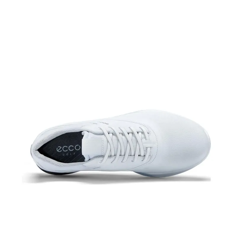 Ecco Golf S3 Low Top Sports Casual Shoes Men's White-3
