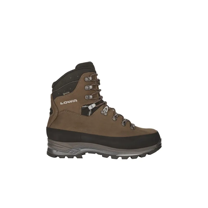 Lowa Cushioning Wear Resistant Mid Top Outdoor Shoes Men's Brown-1