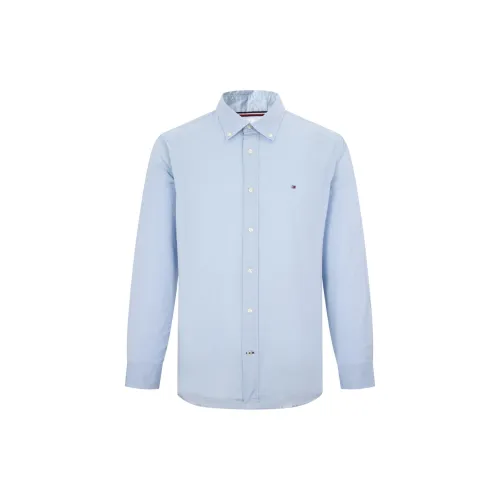 Tommy Hilfiger Shirts Men Light Blue C1S